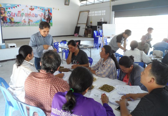 ภาพกิจกรรม โปรแกรมวิชาเกษตรศาสตร์ จัดโครงการอบรม การทำพืชหมักและการประเมินคุณภาพ
