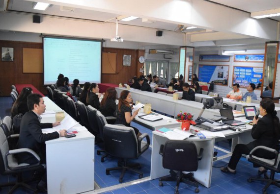 ภาพกิจกรรม คณะวิทยาศาสตร์และเทคโนโลยี จัดกิจกรรมแลกเปลี่ยนเรียนรู้ เรื่อง การจัดการความรู้ของหน่วยงานคณะ แม่สอด สำนักหรือสถาบัน ประจำปีการศึกษา 2559