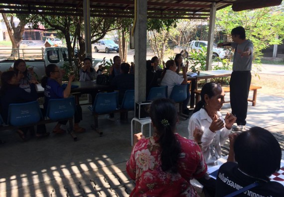 ภาพกิจกรรม ศูนย์ส่งเสริมและตรวจสอบการผลิตตามมาตรฐานความปลอดภัยทางอาหาร จัดการอบรมเชิงปฏิบัติการ เรื่อง การผลิตเครื่องสำอางโฮมเมดจากวัตถุดิบในครัวเรือน