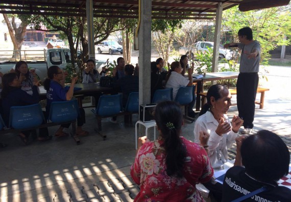 ภาพกิจกรรม ศูนย์ส่งเสริมและตรวจสอบการผลิตตามมาตรฐานความปลอดภัยทางอาหาร จัดการอบรมเชิงปฏิบัติการ เรื่อง การผลิตเครื่องสำอางโฮมเมดจากวัตถุดิบในครัวเรือน