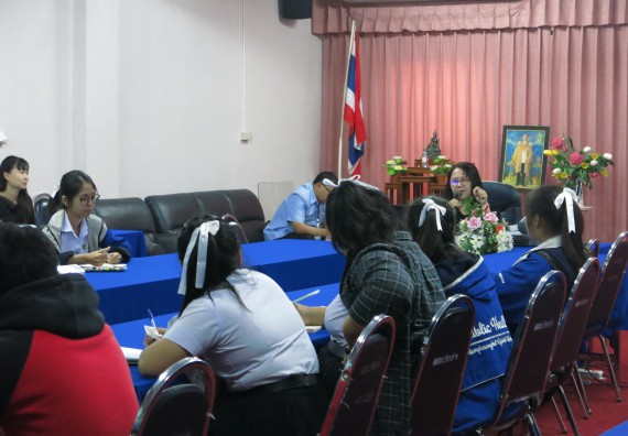 ภาพกิจกรรม โปรแกรมวิชาสาธารณสุขศาสตร์ จัดการอบรม เรื่อง การเตรียมความพร้อมก่อนออกฝึกประสบการณ์วิชาชีพสาธารณสุข