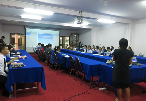 ภาพกิจกรรม โปรแกรมวิชาสาธารณสุขศาสตร์ จัดการอบรม เรื่อง การเตรียมความพร้อมก่อนออกฝึกประสบการณ์วิชาชีพสาธารณสุข