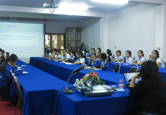 ภาพกิจกรรม โปรแกรมวิชาสาธารณสุขศาสตร์ จัดการอบรม เรื่อง การเตรียมความพร้อมก่อนออกฝึกประสบการณ์วิชาชีพสาธารณสุข