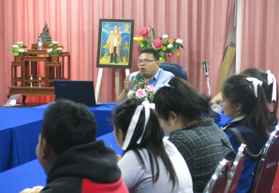 ภาพกิจกรรม โปรแกรมวิชาสาธารณสุขศาสตร์ จัดการอบรม เรื่อง การเตรียมความพร้อมก่อนออกฝึกประสบการณ์วิชาชีพสาธารณสุข