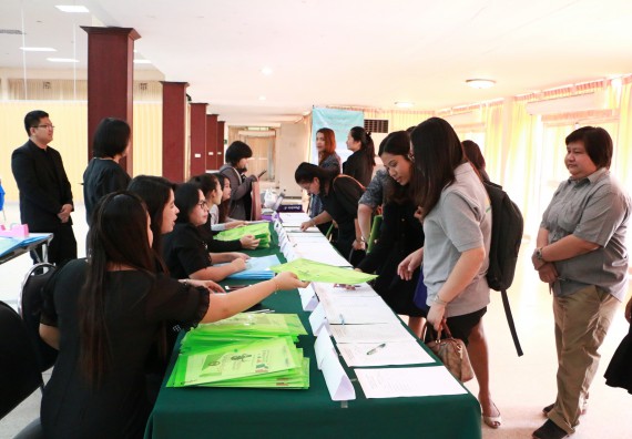 ภาพกิจกรรม คณะวิทยาศาสตร์และเทคโนโลยี เข้าร่วมโครงการฝึกอบรม เรื่อง การป้องกันผลประโยชน์ทับซ้อน