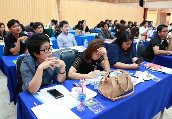 ภาพกิจกรรม คณะวิทยาศาสตร์และเทคโนโลยี เข้าร่วมโครงการฝึกอบรม เรื่อง การป้องกันผลประโยชน์ทับซ้อน