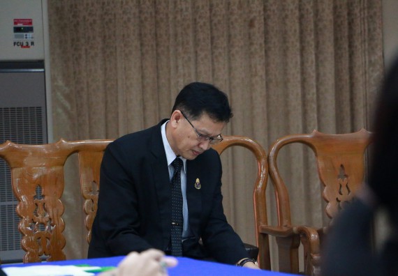 ภาพกิจกรรม คณะวิทยาศาสตร์และเทคโนโลยี เข้าร่วมโครงการฝึกอบรม เรื่อง การป้องกันผลประโยชน์ทับซ้อน