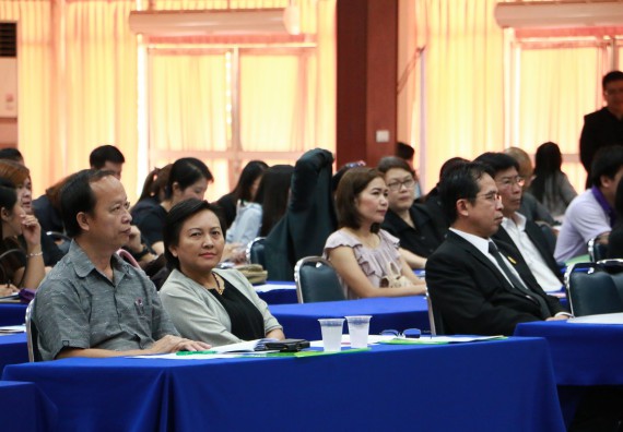 ภาพกิจกรรม คณะวิทยาศาสตร์และเทคโนโลยี เข้าร่วมโครงการฝึกอบรม เรื่อง การป้องกันผลประโยชน์ทับซ้อน