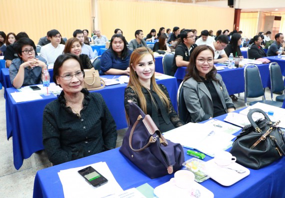 ภาพกิจกรรม คณะวิทยาศาสตร์และเทคโนโลยี เข้าร่วมโครงการฝึกอบรม เรื่อง การป้องกันผลประโยชน์ทับซ้อน