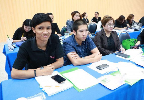 ภาพกิจกรรม คณะวิทยาศาสตร์และเทคโนโลยี เข้าร่วมโครงการฝึกอบรม เรื่อง การป้องกันผลประโยชน์ทับซ้อน