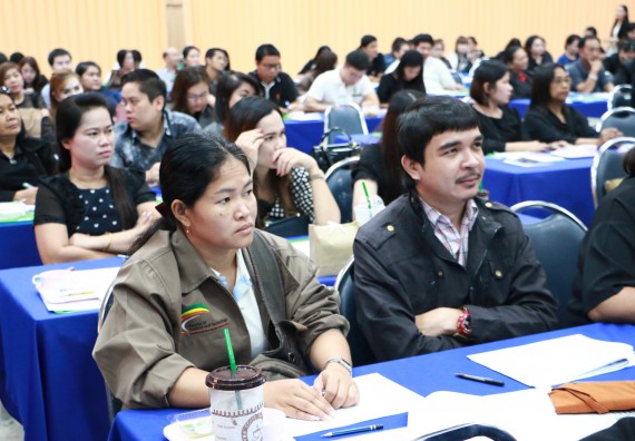 ภาพกิจกรรม คณะวิทยาศาสตร์และเทคโนโลยี เข้าร่วมโครงการฝึกอบรม เรื่อง การป้องกันผลประโยชน์ทับซ้อน