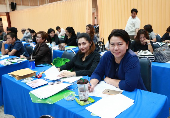 ภาพกิจกรรม คณะวิทยาศาสตร์และเทคโนโลยี เข้าร่วมโครงการฝึกอบรม เรื่อง การป้องกันผลประโยชน์ทับซ้อน