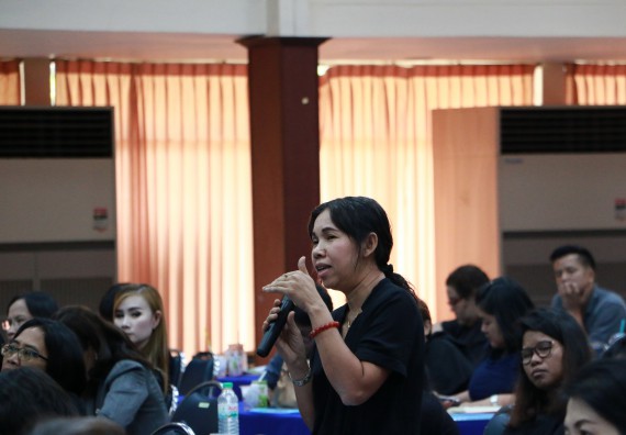 ภาพกิจกรรม คณะวิทยาศาสตร์และเทคโนโลยี เข้าร่วมโครงการฝึกอบรม เรื่อง การป้องกันผลประโยชน์ทับซ้อน