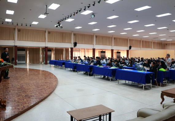 ภาพกิจกรรม คณะวิทยาศาสตร์และเทคโนโลยี เข้าร่วมโครงการฝึกอบรม เรื่อง การป้องกันผลประโยชน์ทับซ้อน