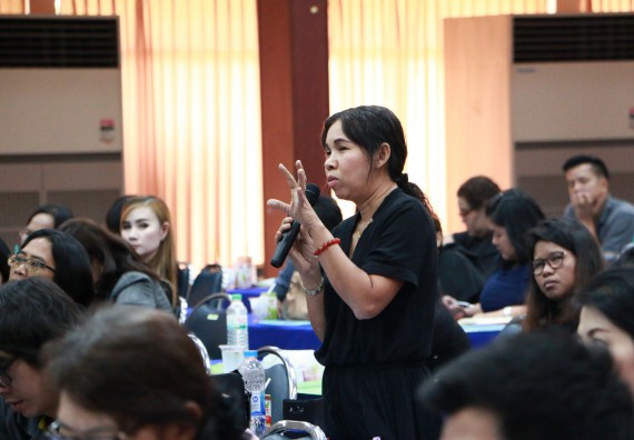 ภาพกิจกรรม คณะวิทยาศาสตร์และเทคโนโลยี เข้าร่วมโครงการฝึกอบรม เรื่อง การป้องกันผลประโยชน์ทับซ้อน