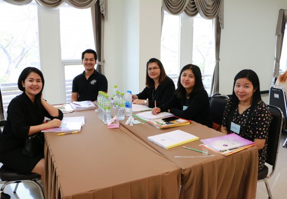 ภาพกิจกรรม คณะวิทยาศาสตร์และเทคโนโลยี เข้าร่วมการอบรมผู้ประเมินภายในระดับหลักสูตร