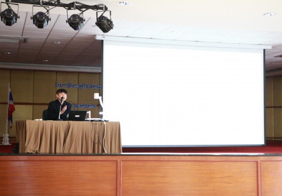 ภาพกิจกรรม คณะวิทยาศาสตร์และเทคโนโลยี เข้าร่วมการอบรมผู้ประเมินภายในระดับหลักสูตร