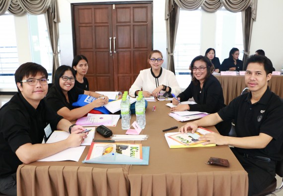 ภาพกิจกรรม คณะวิทยาศาสตร์และเทคโนโลยี เข้าร่วมการอบรมผู้ประเมินภายในระดับหลักสูตร