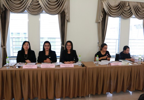 ภาพกิจกรรม คณะวิทยาศาสตร์และเทคโนโลยี เข้าร่วมการอบรมผู้ประเมินภายในระดับหลักสูตร