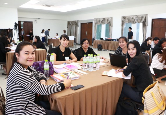 ภาพกิจกรรม คณะวิทยาศาสตร์และเทคโนโลยี เข้าร่วมการอบรมผู้ประเมินภายในระดับหลักสูตร