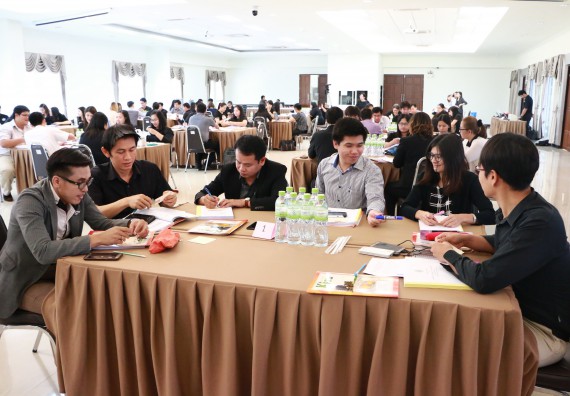 ภาพกิจกรรม คณะวิทยาศาสตร์และเทคโนโลยี เข้าร่วมการอบรมผู้ประเมินภายในระดับหลักสูตร