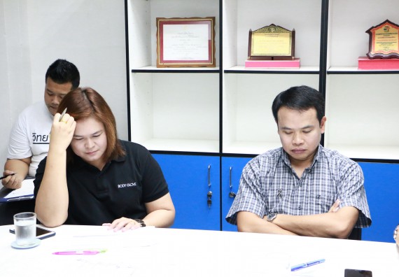 ภาพกิจกรรม คณะวิทยาศาสตร์และเทคโนโลยี จัดการประชุมเพื่อวางแผนการประชาสัมพันธ์หลักสูตรที่ไม่เป็นไปตามแผนการรับนักศึกษา ปีการศึกษา 2560