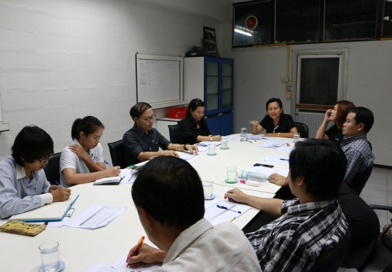 ภาพกิจกรรม คณะวิทยาศาสตร์และเทคโนโลยี จัดการประชุมเพื่อวางแผนการประชาสัมพันธ์หลักสูตรที่ไม่เป็นไปตามแผนการรับนักศึกษา ปีการศึกษา 2560