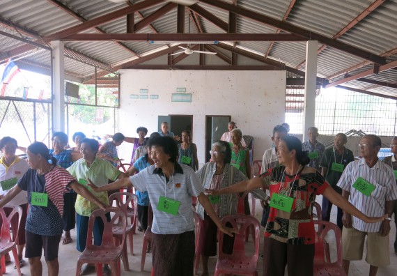 ภาพกิจกรรม ศูนย์บริการทางการแพทย์แผนไทยและการแพทย์ทางเลือก จัดการอบรมการดูแลตนเองด้วยการแพทย์ทางเลือก