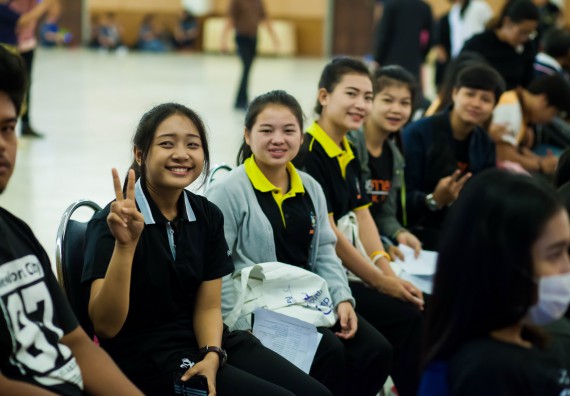 ภาพกิจกรรม คณะวิทยาศาสตร์และเทคโนโลยี เข้าร่วม โครงการอบรมเชิงปฏิบัติการค่ายเยาวชนนาฏศิลป์อาเซียน เฉลิมพระเกียรติสมเด็จพระเทพรัตนราชสุดาฯ สยามบรมราชกุมารี และเนื่องในวันอนุรักษ์มรดกไทย