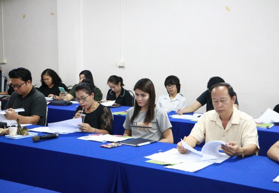 ภาพกิจกรรม คณะวิทยาศาสตร์และเทคโนโลยี จัดการประชุมคณาจารย์และบุคลากรสังกัดคณะวิทยาศาสตร์และเทคโนโลยี