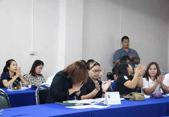 ภาพกิจกรรม คณะวิทยาศาสตร์และเทคโนโลยี จัดการประชุมคณาจารย์และบุคลากรสังกัดคณะวิทยาศาสตร์และเทคโนโลยี