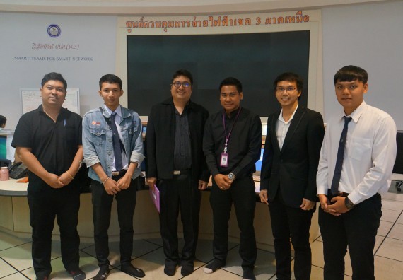 ภาพกิจกรรม โปรแกรมวิชาวิทยาการคอมพิวเตอร์ นิเทศนักศึกษาฝึกประสบการณ์วิชาชีพ | ณ การไฟฟ้าส่วนภูมิภาค เขต 3 ภาคเหนือ อ.เมือง จ.ลพบุรี