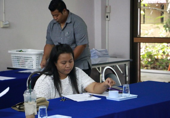 ภาพกิจกรรม คณะวิทยาศาสตร์และเทคโนโลยี จัดการประชุม เรื่อง การเก็บข้อมูลเพื่อรายงานผลตัวชี้วัดการทำรายงานความพึงพอใจผู้ใช้บัณฑิตและการปรับปรุงสื่อวีดีทัศน์แนะนำคณะฯ