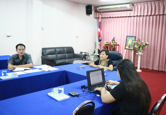 ภาพกิจกรรม คณะวิทยาศาสตร์และเทคโนโลยี จัดการประชุมการบริหารความเสี่ยงและการควบคุมภายใน รอบ 6 เดือน