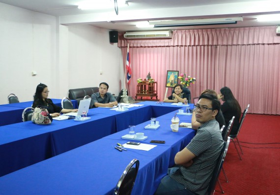 ภาพกิจกรรม คณะวิทยาศาสตร์และเทคโนโลยี จัดการประชุมการบริหารความเสี่ยงและการควบคุมภายใน รอบ 6 เดือน