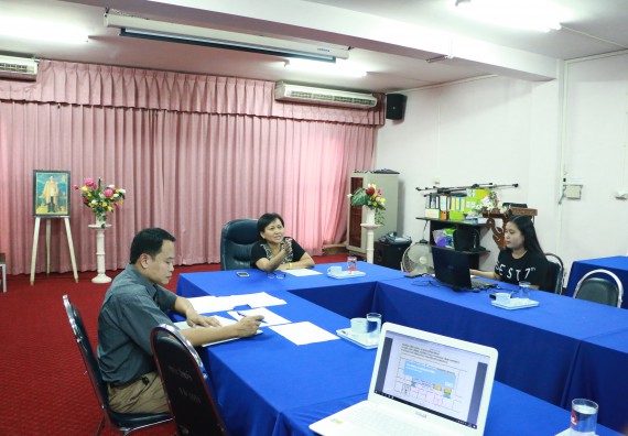 ภาพกิจกรรม คณะวิทยาศาสตร์และเทคโนโลยี จัดการประชุมการบริหารความเสี่ยงและการควบคุมภายใน รอบ 6 เดือน