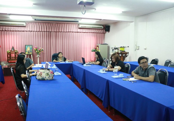 ภาพกิจกรรม คณะวิทยาศาสตร์และเทคโนโลยี จัดการประชุมการบริหารความเสี่ยงและการควบคุมภายใน รอบ 6 เดือน