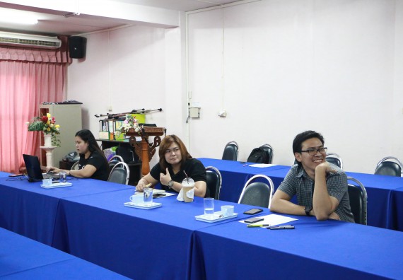 ภาพกิจกรรม คณะวิทยาศาสตร์และเทคโนโลยี จัดการประชุมการบริหารความเสี่ยงและการควบคุมภายใน รอบ 6 เดือน