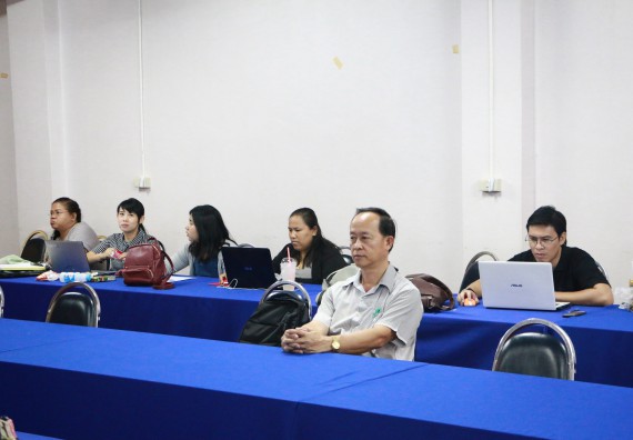 ภาพกิจกรรม คณะวิทยาศาสตร์และเทคโนโลยี จัดกิจกรรมพัฒนาสมรรถนะการจัดการเรียนการสอนที่บูรณาการกับการวิจัย บริการวิชาการ หรือทำนุบำรุงศิลปวัฒนธรรม