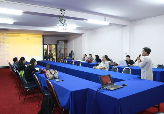 ภาพกิจกรรม คณะวิทยาศาสตร์และเทคโนโลยี จัดกิจกรรมพัฒนาสมรรถนะการจัดการเรียนการสอนที่บูรณาการกับการวิจัย บริการวิชาการ หรือทำนุบำรุงศิลปวัฒนธรรม