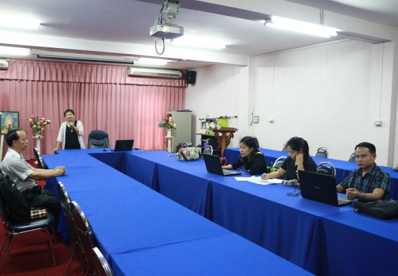 ภาพกิจกรรม คณะวิทยาศาสตร์และเทคโนโลยี จัดกิจกรรมพัฒนาสมรรถนะการจัดการเรียนการสอนที่บูรณาการกับการวิจัย บริการวิชาการ หรือทำนุบำรุงศิลปวัฒนธรรม