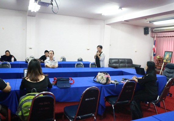 ภาพกิจกรรม คณะวิทยาศาสตร์และเทคโนโลยี จัดกิจกรรมพัฒนาสมรรถนะการจัดการเรียนการสอนที่บูรณาการกับการวิจัย บริการวิชาการ หรือทำนุบำรุงศิลปวัฒนธรรม