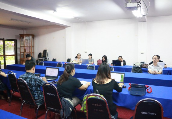 ภาพกิจกรรม คณะวิทยาศาสตร์และเทคโนโลยี จัดกิจกรรมพัฒนาสมรรถนะการจัดการเรียนการสอนที่บูรณาการกับการวิจัย บริการวิชาการ หรือทำนุบำรุงศิลปวัฒนธรรม