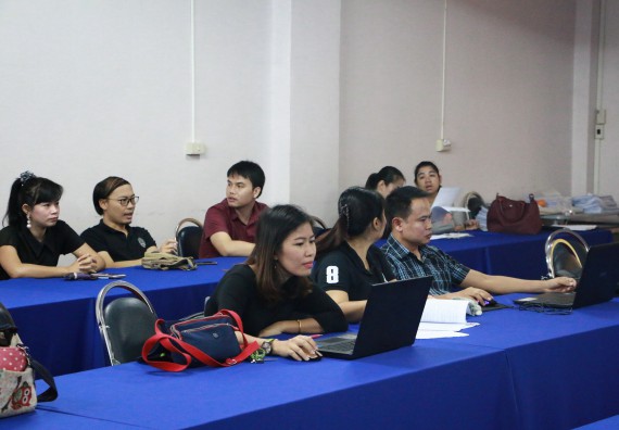 ภาพกิจกรรม คณะวิทยาศาสตร์และเทคโนโลยี จัดกิจกรรมพัฒนาสมรรถนะการจัดการเรียนการสอนที่บูรณาการกับการวิจัย บริการวิชาการ หรือทำนุบำรุงศิลปวัฒนธรรม