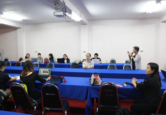 ภาพกิจกรรม คณะวิทยาศาสตร์และเทคโนโลยี จัดกิจกรรมพัฒนาสมรรถนะการจัดการเรียนการสอนที่บูรณาการกับการวิจัย บริการวิชาการ หรือทำนุบำรุงศิลปวัฒนธรรม