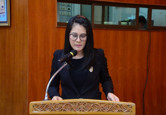 ภาพกิจกรรม คณะวิทยาศาสตร์และเทคโนโลยี เข้าร่วมโครงการประชุมเชิงปฏิบัติการ เรื่อง การเขียนโครงการเพื่อจัดทำงบประมาณบูรณาการตามยุทธศาสตร์และตัวชี้วัด ประจำปีงบประมาณ 2561