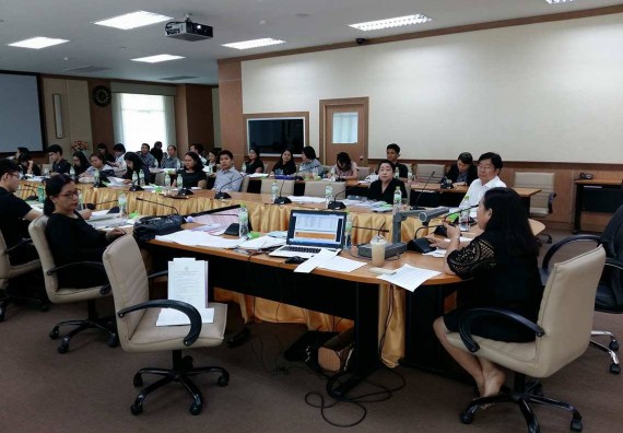 ภาพกิจกรรม คณะวิทยาศาสตร์และเทคโนโลยี เข้าร่วมการประชุมกำกับติดตาม แลกเปลี่ยนเรียนรู้ เพื่อเตรียมความพร้อมในการรับตรวจประเมินคุณภาพภายในระดับหลักสูตร