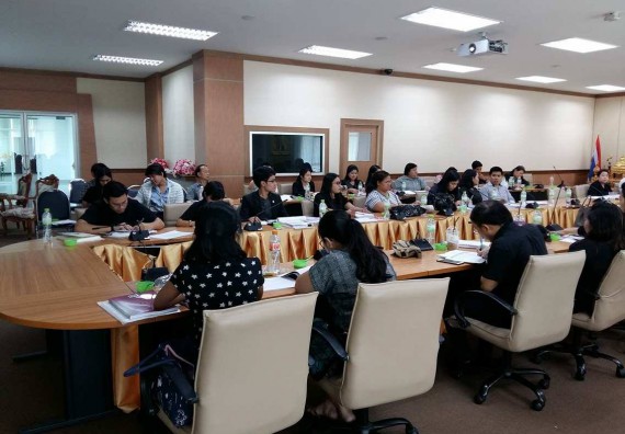 ภาพกิจกรรม คณะวิทยาศาสตร์และเทคโนโลยี เข้าร่วมการประชุมกำกับติดตาม แลกเปลี่ยนเรียนรู้ เพื่อเตรียมความพร้อมในการรับตรวจประเมินคุณภาพภายในระดับหลักสูตร