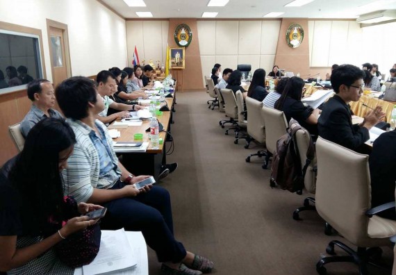 ภาพกิจกรรม คณะวิทยาศาสตร์และเทคโนโลยี เข้าร่วมการประชุมกำกับติดตาม แลกเปลี่ยนเรียนรู้ เพื่อเตรียมความพร้อมในการรับตรวจประเมินคุณภาพภายในระดับหลักสูตร