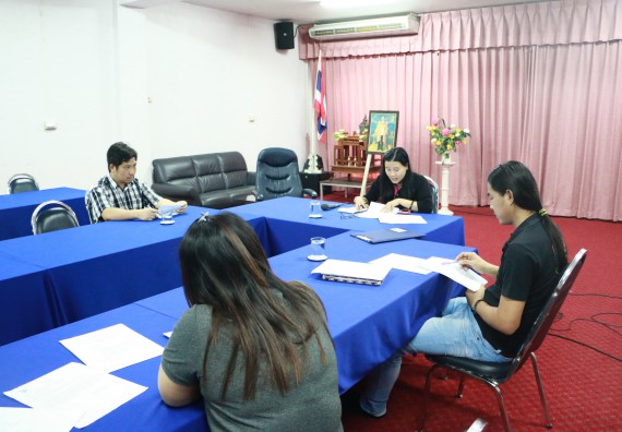 ภาพกิจกรรม คณะวิทยาศาสตร์และเทคโนโลยี จัดการประชุมพิจารณาทุนวิจัยคณะวิทยาศาสตร์และเทคโนโลยี ประจำปีงบประมาณ 2560